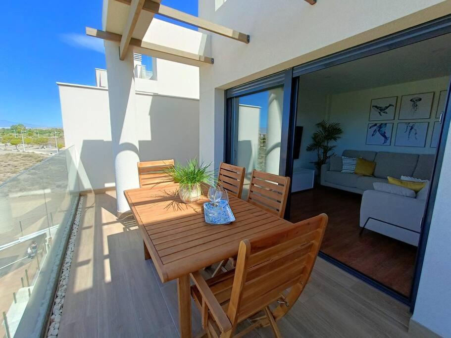 Apartamento Nuevo Atico Toyo. Vistas Al Mar, Terraza, Solarium, Piscina, A/A, Wifi Y Garaje El Toyo Exterior foto